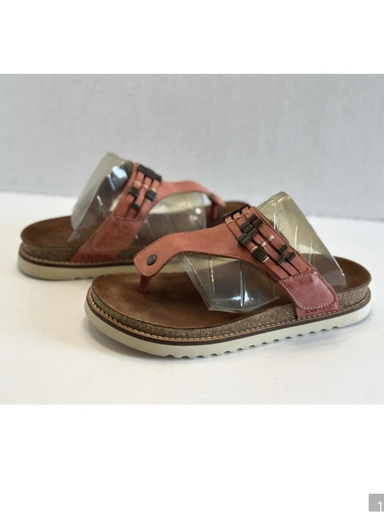 Taos Footwear Shoes - TAOS Stupendous Women’s Thong Leather Sandals Studs Comfort Slip On Size 6-6.5